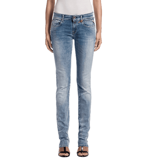 Replay Womens Vicki Straight Jeans Blue Blue Denim 10 W25 l30 Manufacturer Size 25