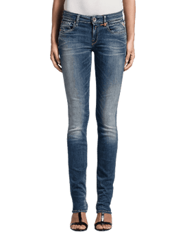 Replay Womens Vicki Straight Jeans Blue Blue Denim 9 W25 l30 Manufacturer Size 25